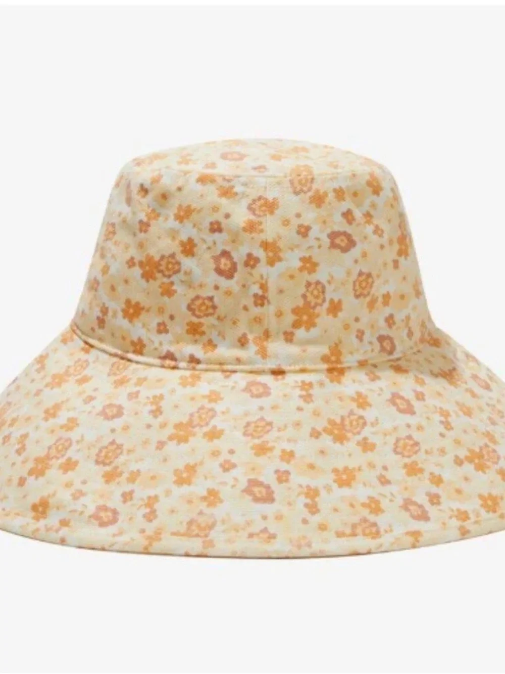 Lack Of Color Orange  Floral Bucket S/M